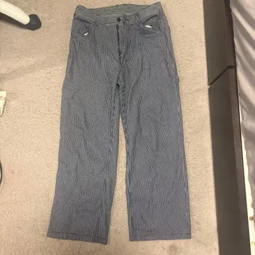 레어 패턴 Vintage 페인터 팬츠 포커즈