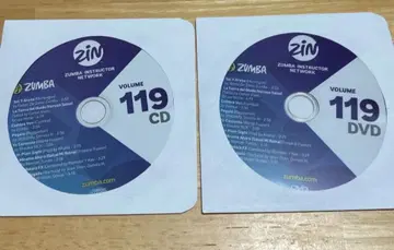 Zumba 볼륨 119 DVD 최신 버전