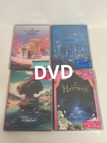 Mrs. GREEN APPLE / 일반ver DVD 4작품