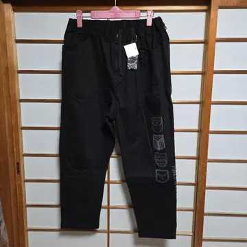 블랙 캐주얼 팬츠