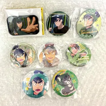 닌타마 란타로 식만류삼랑 캔뱃지 묶음 판매