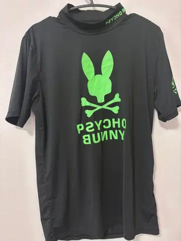 PSYCHO BUNNY 블랙 셔츠