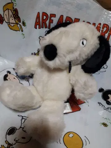 스파이크 peanuts 봉제 인형 familiar