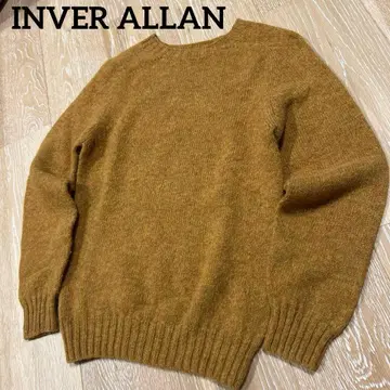 INVER ALLAN 크루넥 니트 인버 아란