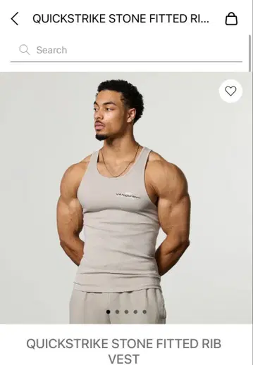 VANQUISH 핏 테드 리브 베스트 스톤