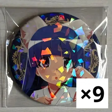 쓰르라미 울 적에 코토데 리카 캔뱃지 9개