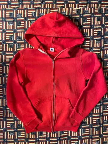 러셀 애슬레틱 지퍼 후드티 USA 제조