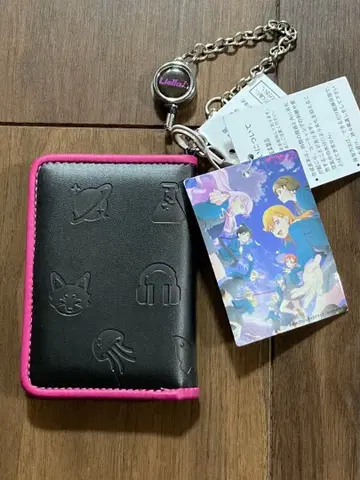 러브 라이브! 슈퍼스타!! 패스 케이스 교통카드 지갑 카드 홀더 릴 포함