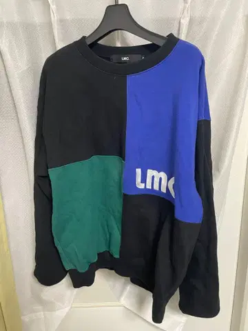 구제 의류 LMC. 패치워크 트레이닝복