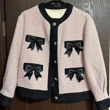 S 사이즈 Chesty 트위드 자켓