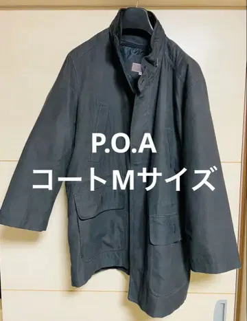 P.O.A 스텐카라 코트 M 사이즈 블랙