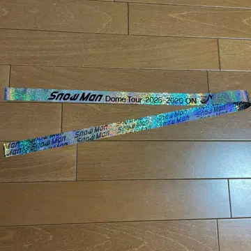 Snow Man 돔 투어 은색 테이프