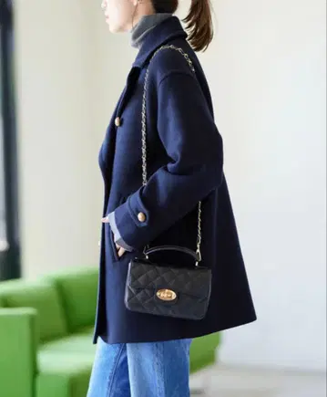 [ AULENTTI/오우렌티 ] 체인 핸들 백