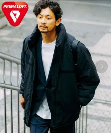 Primaloft 블랙 다운 자켓 LEVEL 7 플리마 로프트