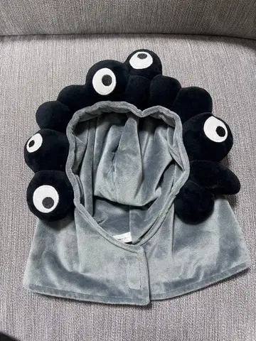 블랙 미야쿠미야쿠 인형옷 모자