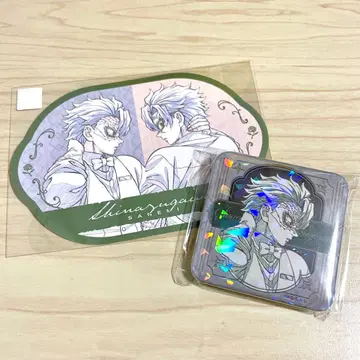 귀멸의 칼날 모크텔 복권 시나즈가와 사네미 캔뱃지 스티커