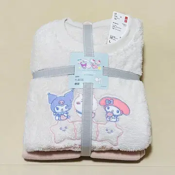 [미사용 새상품] [익명 배송] 치이카와 산리오 플리스 세트 L 사이즈