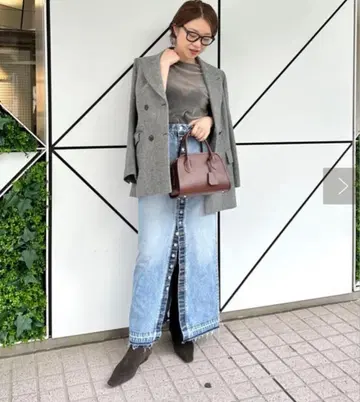 Whim Gazette 플로키 백산 티셔츠 그레이