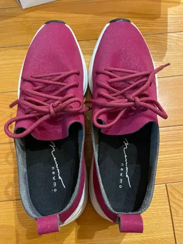 클라리노 newmo 뉴모 올웨더 대응 통굽 스니커즈 23cm