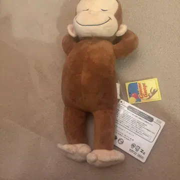 호기심 많은 조지 구구 기믹 봉제 인형
