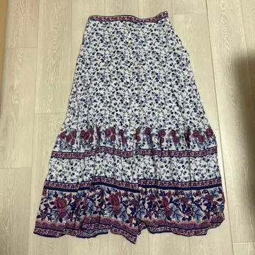 Anthem 꽃무늬 롱 스커트