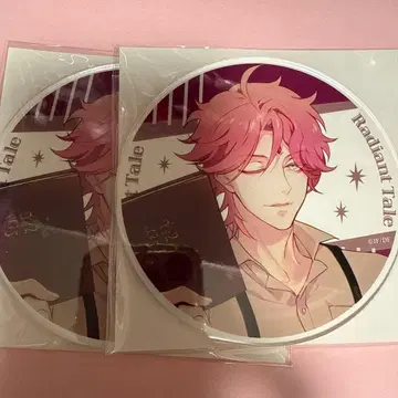 라디안테일 아크릴 코스터 라디