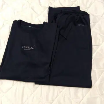 TENTIAL BAKUNE 긴팔 파자마 리커버리 의류