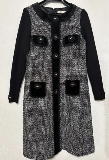 슈퍼 뷰티 트위드 원피스 42