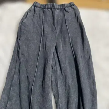 베이 스톡 우라케 센터 심 맨투맨 팬츠