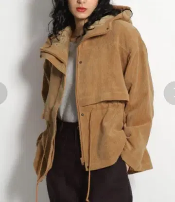 니코앤드 코듀로이 맘파 후드 자켓 코트 블루종 점퍼