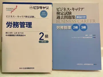 새상품급 비즈니스 커리어 검정시험 노무관리 2급 텍스트&문제집