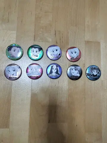 헌터헌터 데이 컬렉션 캔뱃지 배지