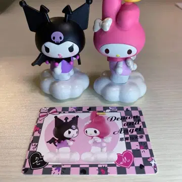 마이멜로디 쿠로미 피규어 Demon and Angel