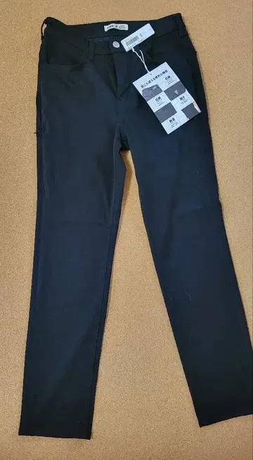 EDWIN 블랙 슬림핏 팬츠 S