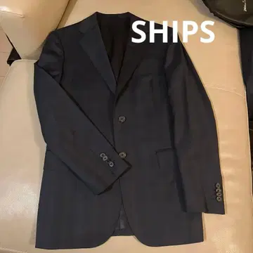 SHIPS 비즈니스 정장 네이비 2버튼