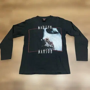 00s Marilyn Manson 롱 슬리브 티셔츠 M 사이즈 2004