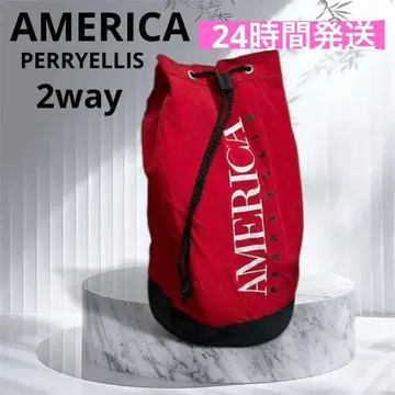대형 2way 백팩 보스턴백 AMERICA 레드 [ 24시간 발송 ]