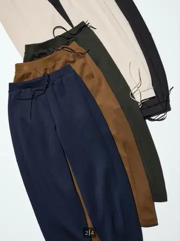 드라이 맨투맨 커브 팬츠 브라운