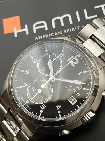 해밀턴 손목시계 카키 파이롯트 파이오니어 크로노