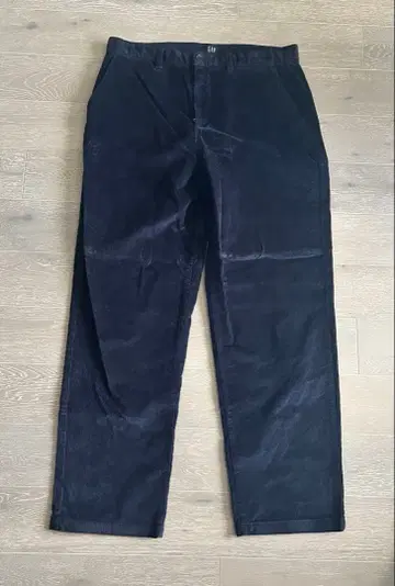 GAP 네이비 코듀로이 팬츠 34/32