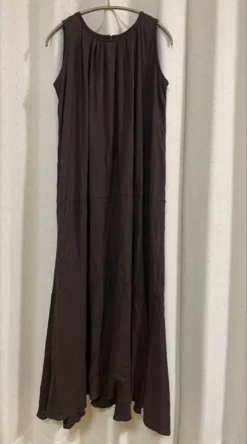 [ plage 슬리브리스 플레어 원피스 ] 프리 사이즈