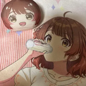 학마스 학원 아이돌 마스터 하나미 유메 머플러 타월 만주