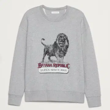 BANANA REPUBLIC 라이온 맨투맨 키시 유타