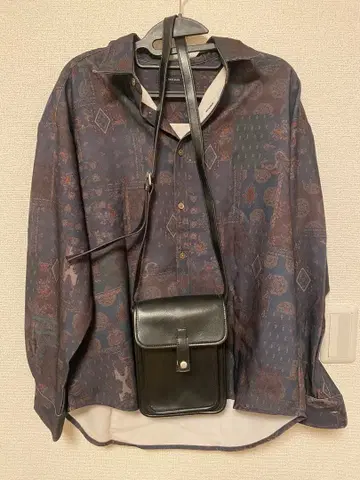 레이지블루 RAGEBLUE 패턴 셔츠 숄더백 묶음 판매