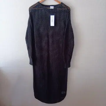 [ 미사용 ] 택 포함 차오패닉 메쉬 편직 니트 원피스