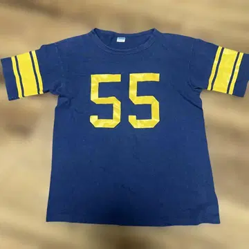 Champion 넘버 55 네이비 T셔츠 80s 90s 바택