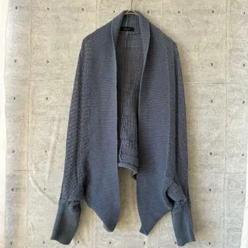 세븐아이디 컨셉 가디건 시스루 코튼 린넨