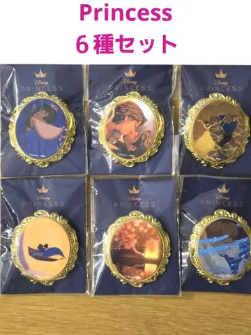 [ 새상품 ] 디즈니 프린세스 카메오 클립 6개 세트 디즈니 카메오