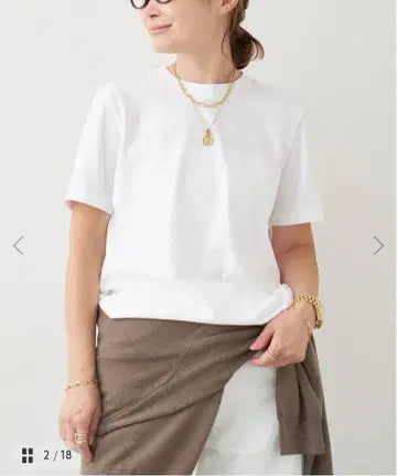 시착만 한 상품 deuxieme classe GLANCE T셔츠 화이트