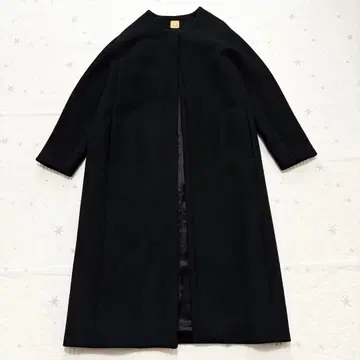 MUSE de Deuxieme Classe 울 100% 노카라 코트